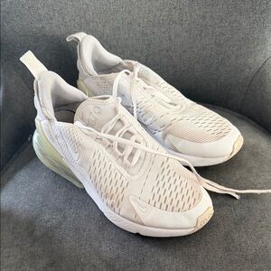 Nike Air Max 270 Cream Sneakers